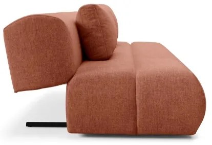 Kihúzható háromszemélyes kanapé FANO barna