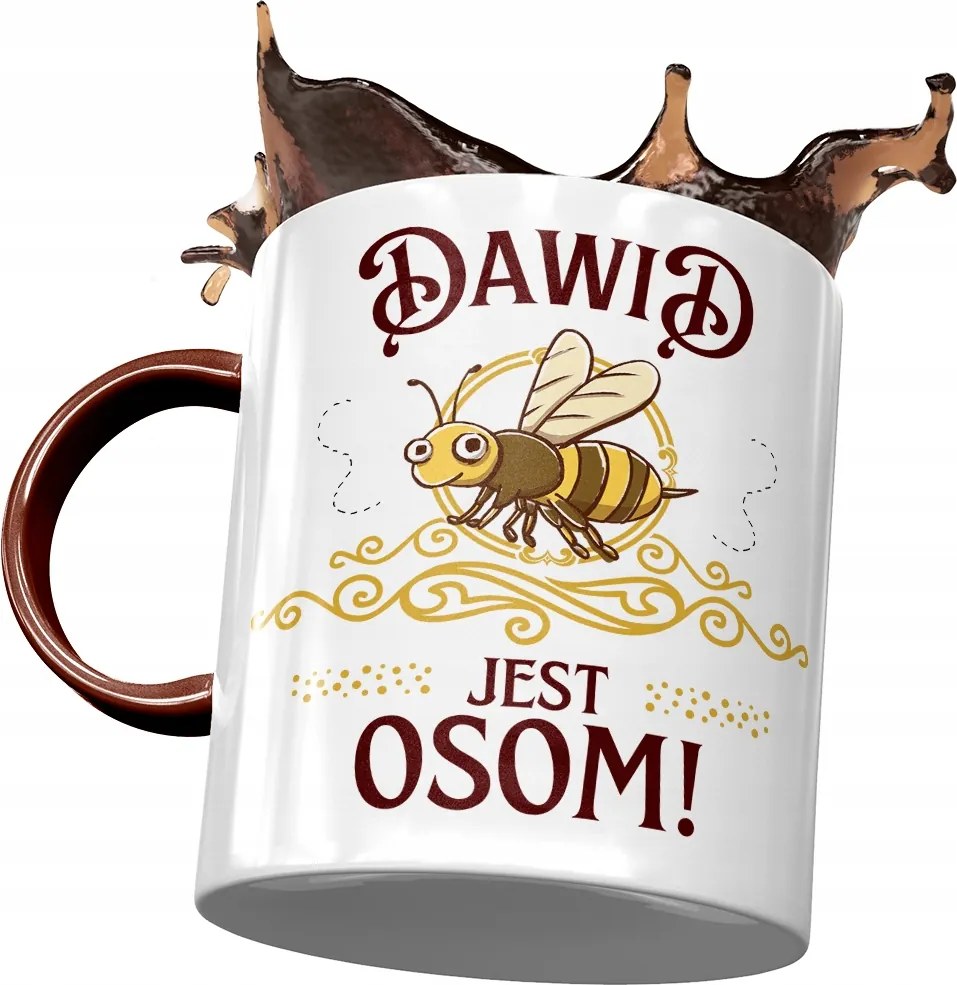 Bordó Bögre Dávid Férj Kollégának Ajándék Nyomtatott Fotóval