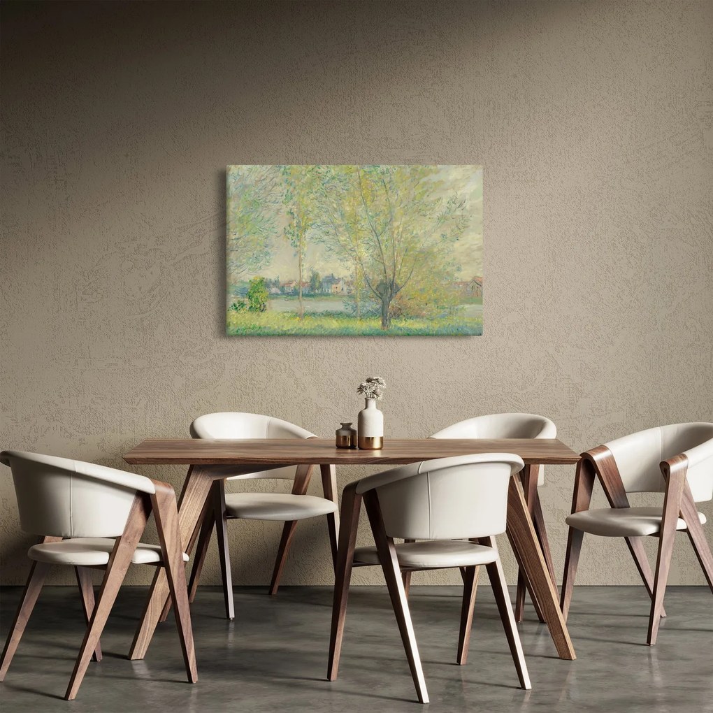 Kép - Claude Monet, The Willows, reprodukciók (90x60 cm)