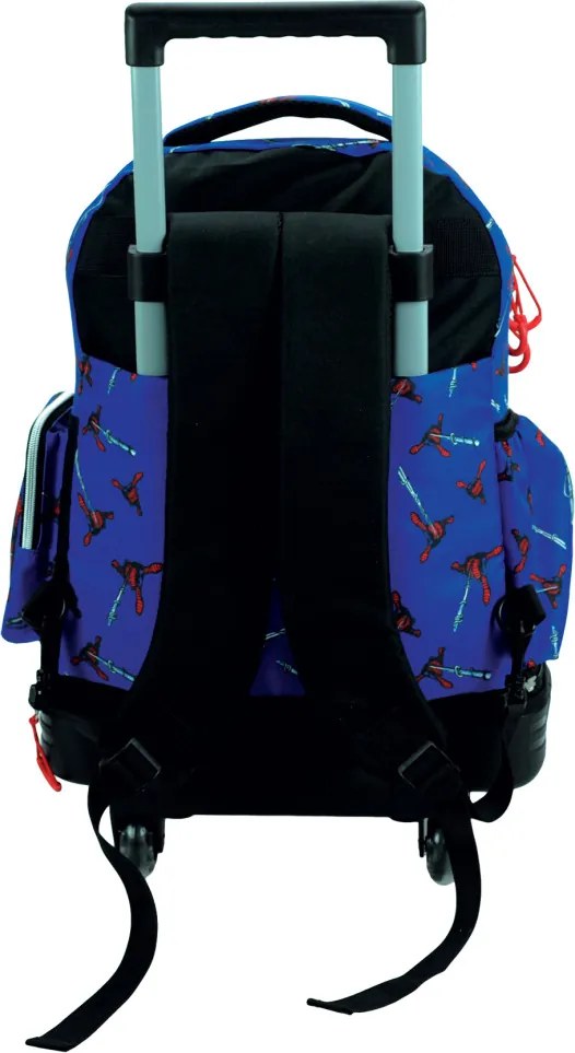 Pókember Evergreen prémium gurulós iskolatáska, táska 42 cm