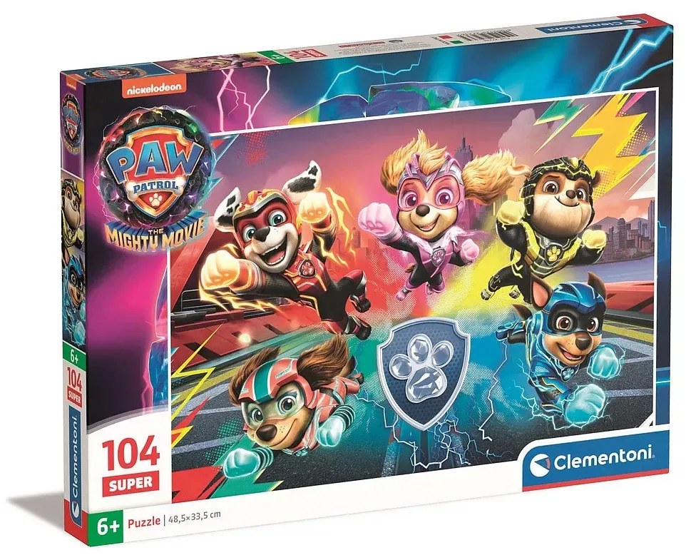 Mancs Őrjárat Mighty 104 db-os puzzle Clementoni