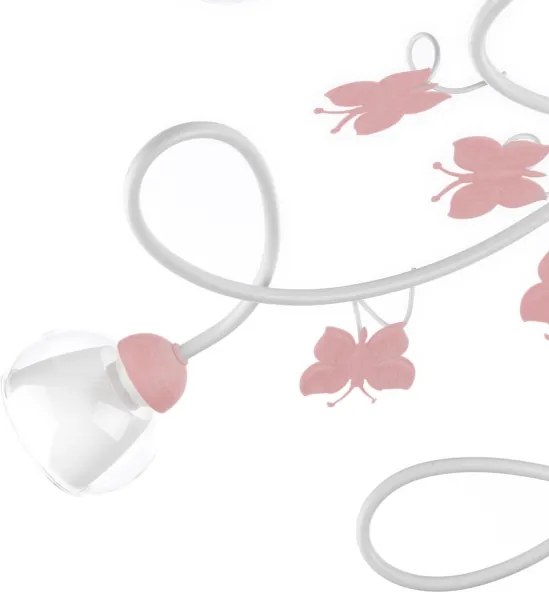 ONLI - Gyerek csillár BUTTERFLY 5xE14/6W/230V