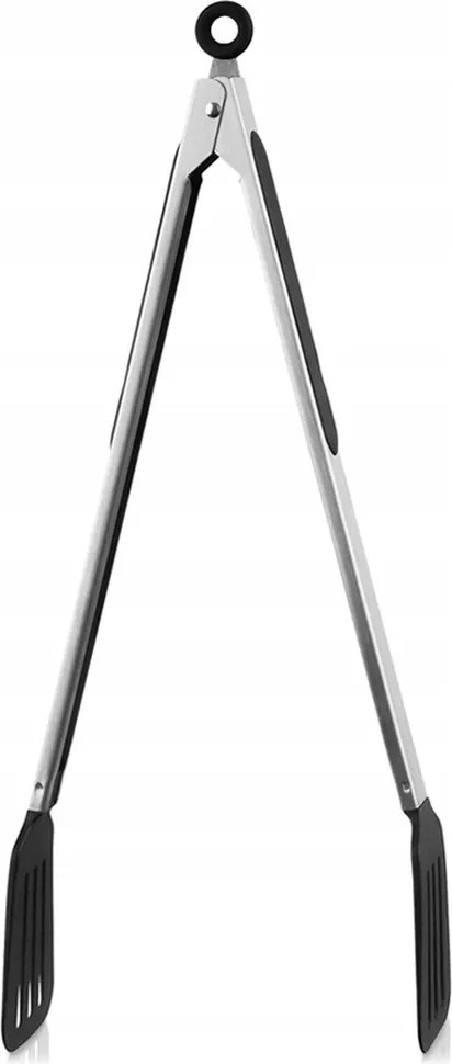 Acél Grill Fogó A Zöldség Hús Forgatásához Spatula