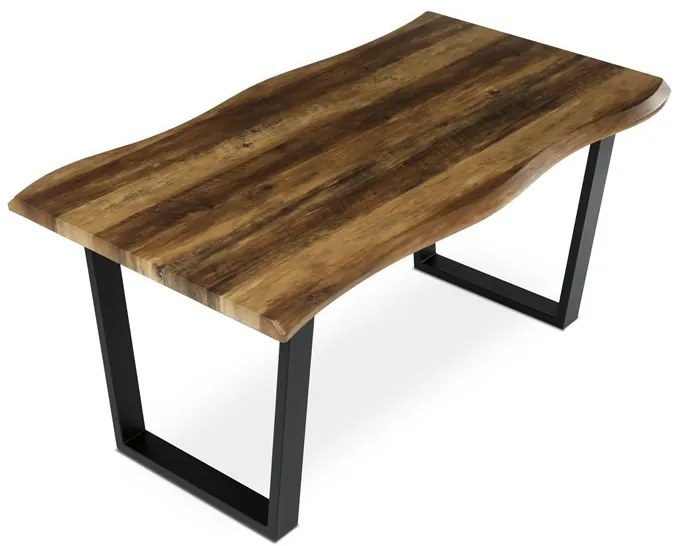 Étkezőasztal 160×90 cm, MDF, Old Wood. HT-F4216 OLW