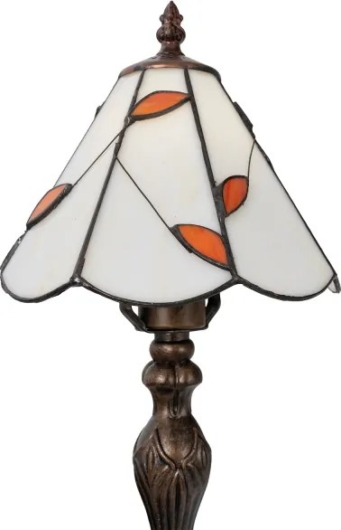 BRILAGI - Tiffany-stílusú ólomüveg asztali lámpa FOLIA 1xE27/60W/230V