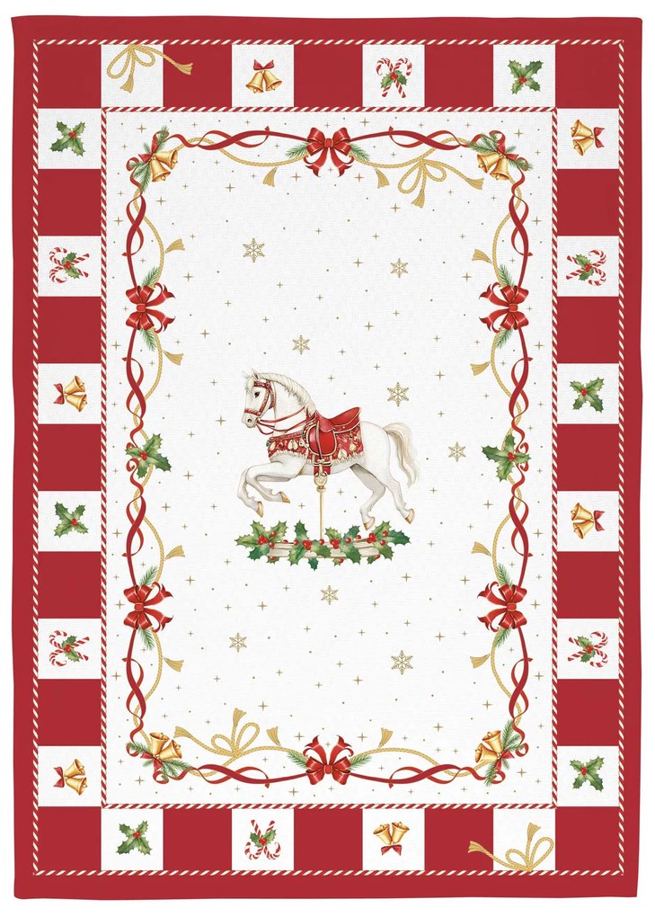 Karácsonyi pamut konyharuha 2 db 70x50 cm Christmas Tale