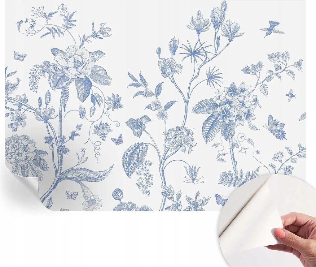 Fotótapéta Fali tapéta Hálószobába és Nappaliba Virágmintás 312x219 cm