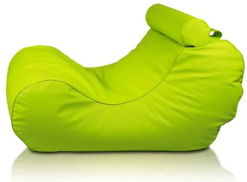 Babzsák nyugágy XL öko-bőr TiaHome - krém