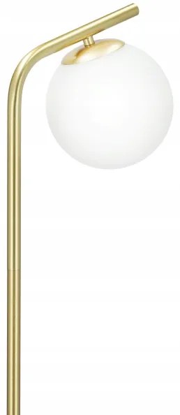 Állólámpa 1xE27/40W/230V arany/fehér