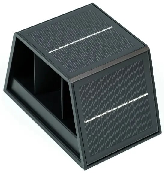 Immax 08489L - LED napelemes fali lámpa szenzorral LED/2W/5V IP54