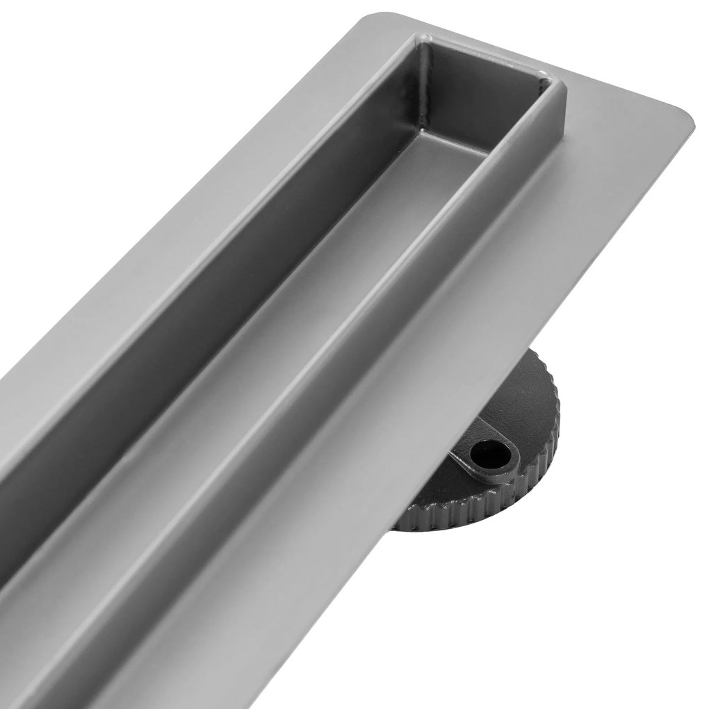 Lineáris lefolyó Rea Neo Slim Pro Nickel Brush INOX 50