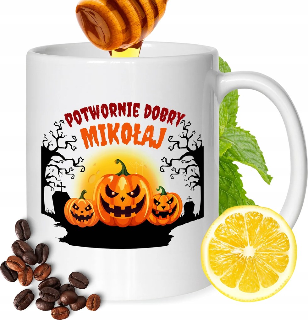 Bögre Mikulás Barát Férj Nyomtatott Ajándék Fehér 330ml