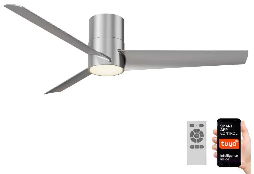 ZEVENTI ZEVENTI - LED Mennyezeti ventilátor BARROSA LED/18W/230V Wi-Fi Tuya + távirányító ZV0008
