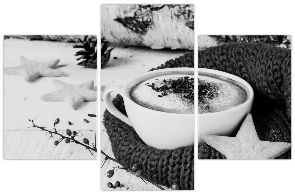 Kép - Téli cappuccino (90x60 cm)
