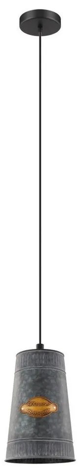Eglo 43107 - Csillár zsinóron HONEYBOURNE 1xE27/60W/230V