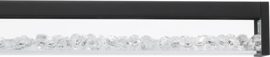EGLO 900895 CARDITO Modern Led Függesztett Lámpa Fekete, Átlátszó LED IP20