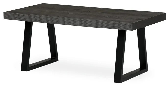 Dohányzóasztal 120 × 60 × 50 cm melamin szürke tölgy CT-R5212 GREY