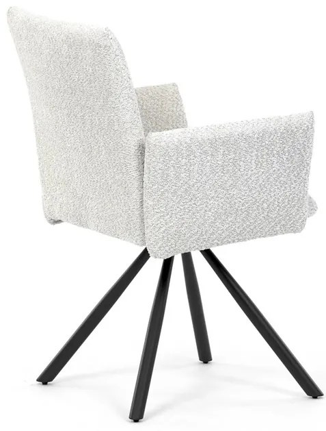 Krém Bouclé Étkezőszék. DCH-W1117 CRM2