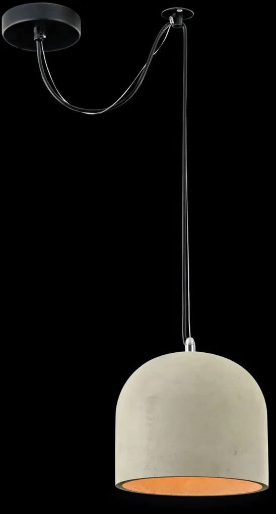 MAYTONI T451-PL-01-GR BRONI Modern Függesztett Lámpa Fekete, Szürke E27 IP20