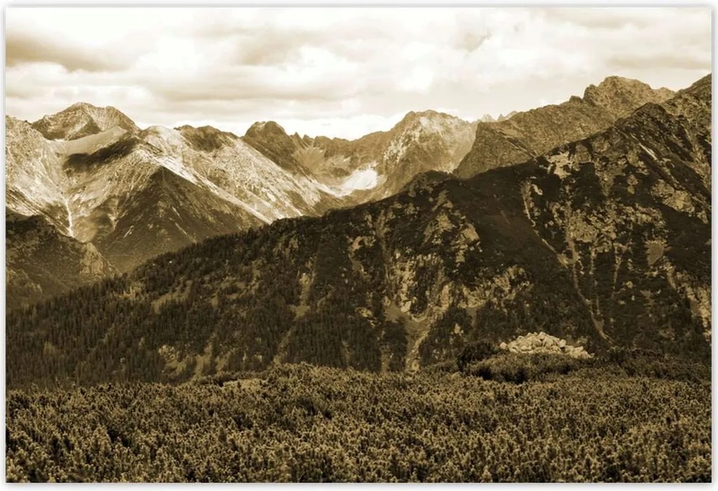 Poszterek 200x135 Tátra Lengyel hegyek Kilátás