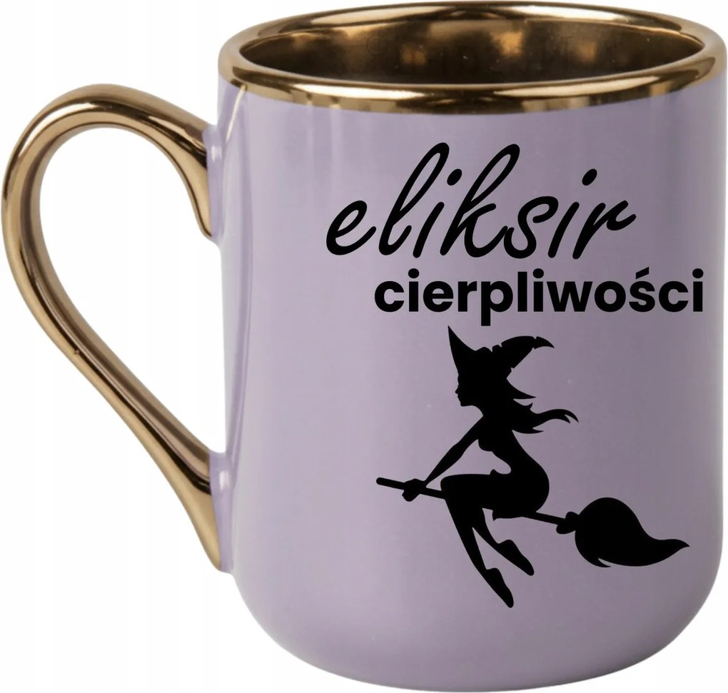 Elegáns bögre „Türelem elixír” 330 Lila
