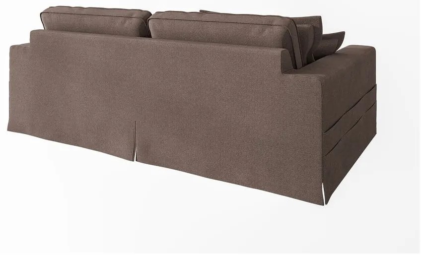 Barna kanapé 236 cm Nora – Ropez