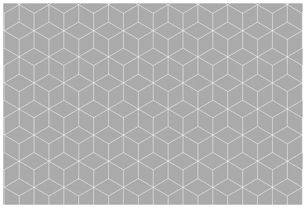 Öntapadó tapéta szürke kockák