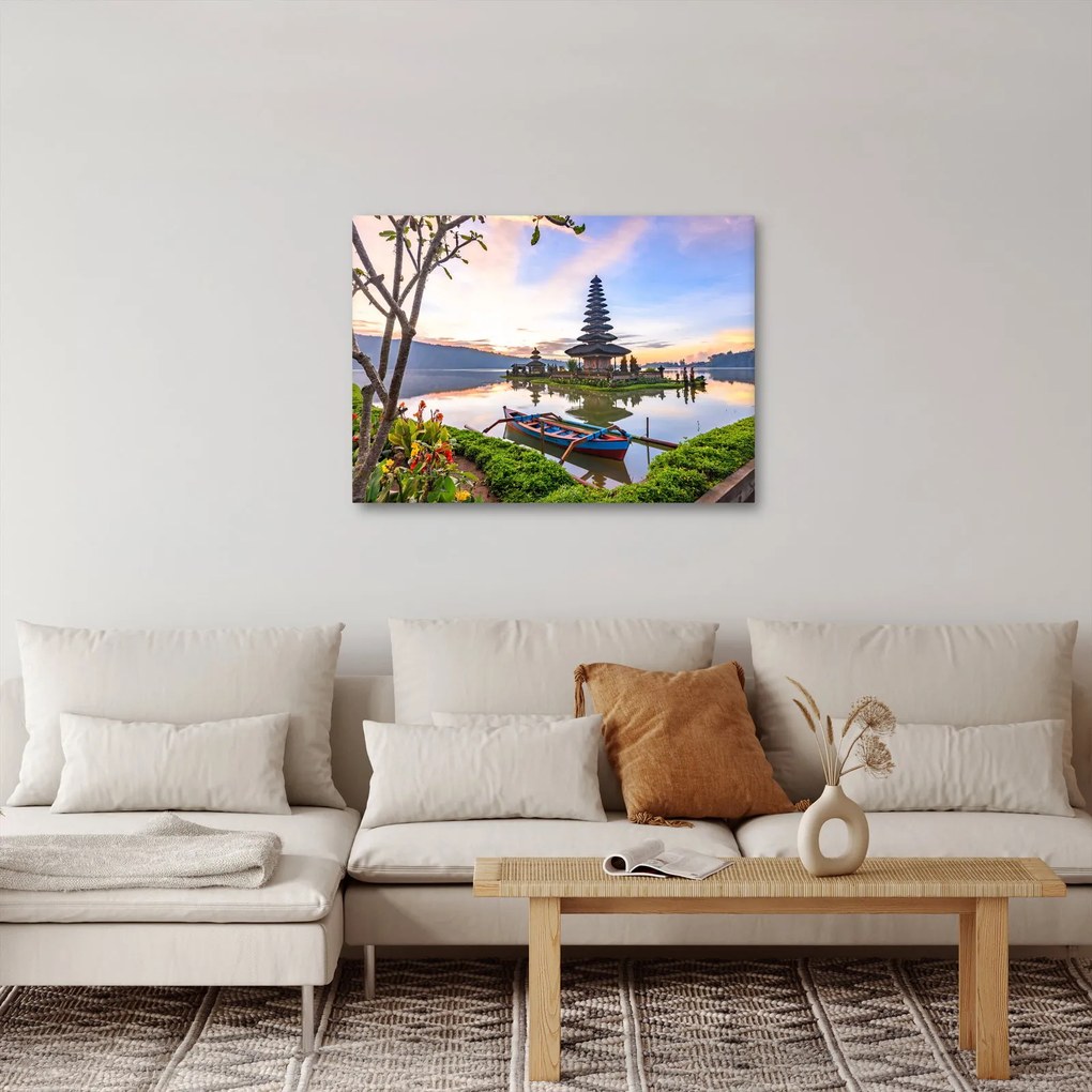 Kép - Pura Bratan templom (70x50 cm)