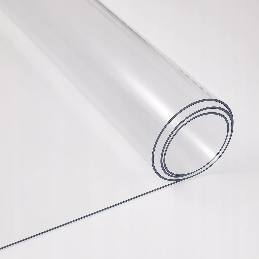 Védőszőnyeg asztallapra íróasztalra 90x90 cm, átlátszó Pvc fólia 2 mm