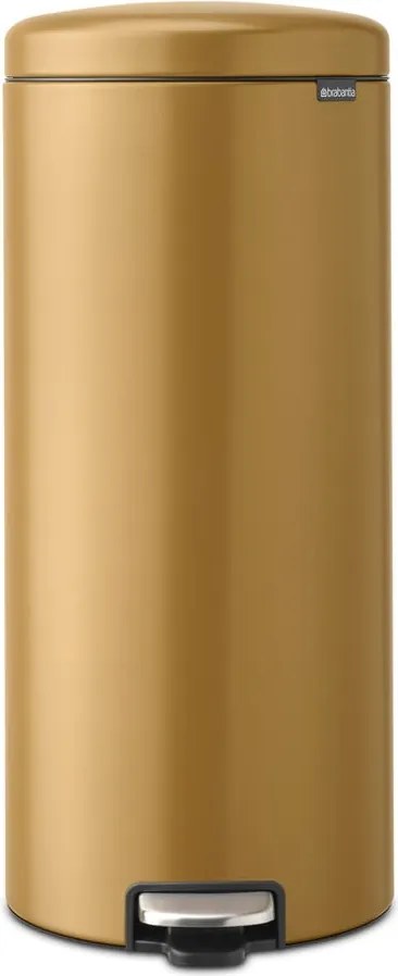 Aranyszínű acél pedálos szemetes 30 l NewIcon – Brabantia