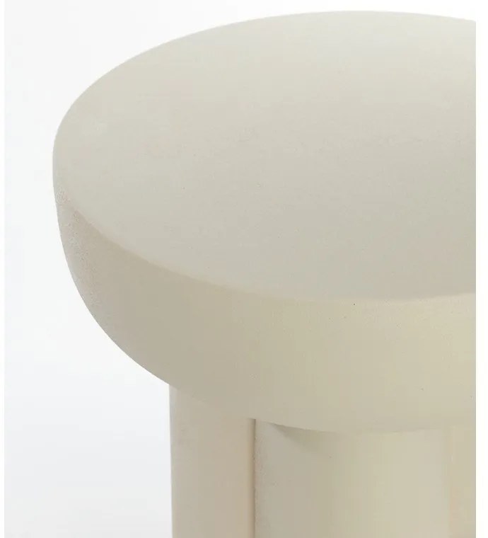 Fém kerek tárolóasztal ø 46 cm Mikola – Light &amp; Living