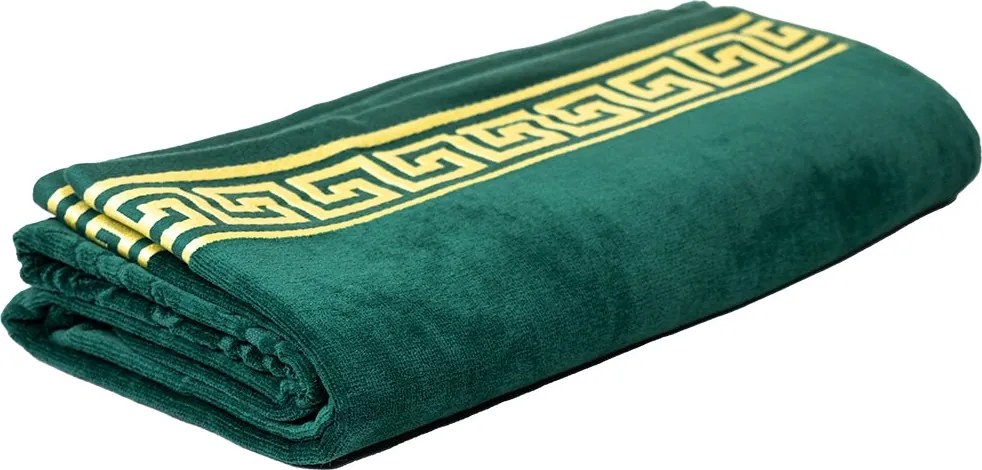 POSEIDON Strandtörölköző smaragdzöld 165x90cm