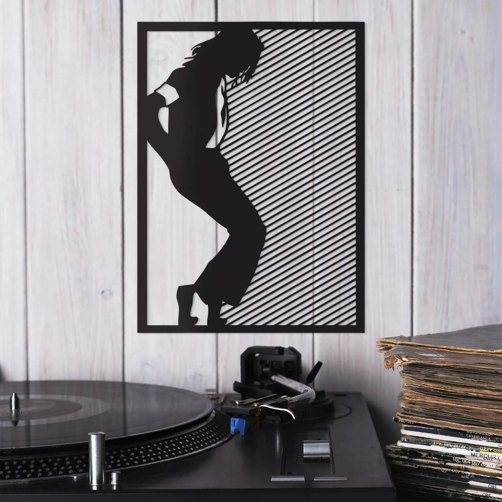 POP ART falikép fából - Michael Jackson