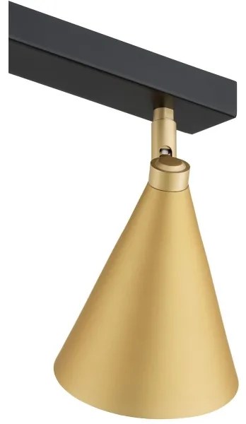 Argon 7149 - Spotlámpa LUCINDA 2xE14/7W/230V arany