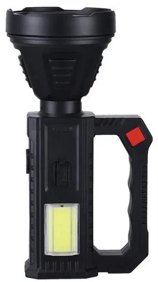 Napelemes lámpa háromlábú állvánnyal - TY-841T - fekete