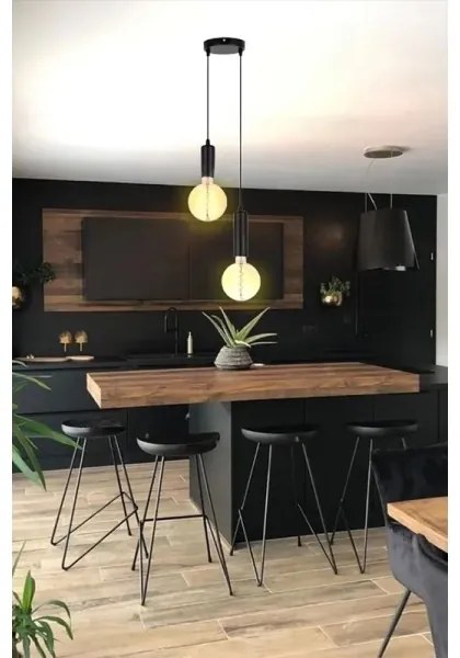 LED Izzó FILAMENT SPIRAL VINTAGE G200 E27/4W/230V 2000K