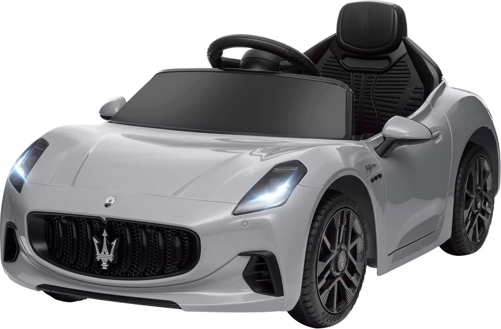 AIYAPLAY Gyerek Elektromos Autó 12V, 2.4 GHz Távvezérléssel, 2 Motorral, Gyerek Jármű Haranggal, LED-del, Zenével, Lassan Induló Elektromos Jármű, Tan