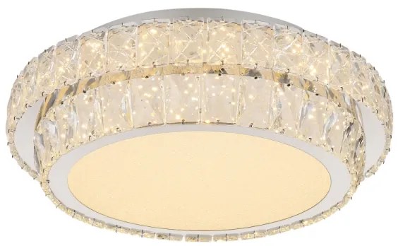 Globo 68157-38 - LED dimmelhető mennyezeti lámpa KLARA LED/38W/230V Ø 40 cm + távirányító