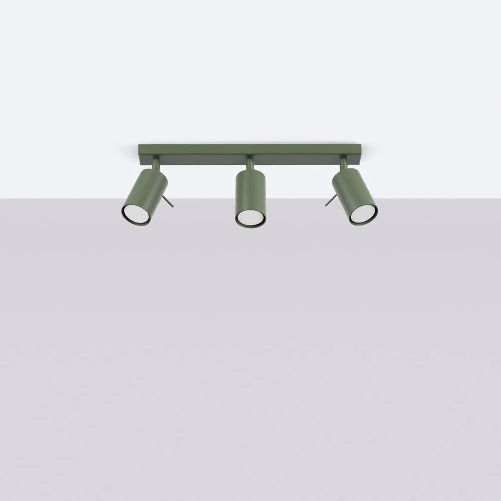 Zöld spotlámpa 6x45 cm Etna – Sollux