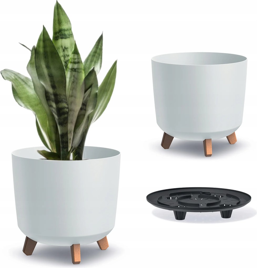 Kerek virágtartó lábakkal Gracia Tubus DGTL300L