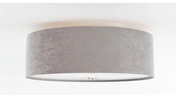 Mennyezeti lámpa RAYS 2xE27/60W/230V átm. 60 cm szürke