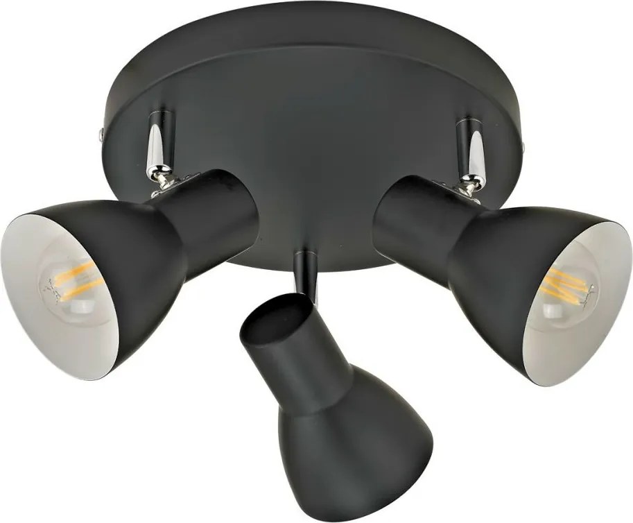 Spot Lámpa Fekete Riado ITALUX-SPL-3422-3-BL
