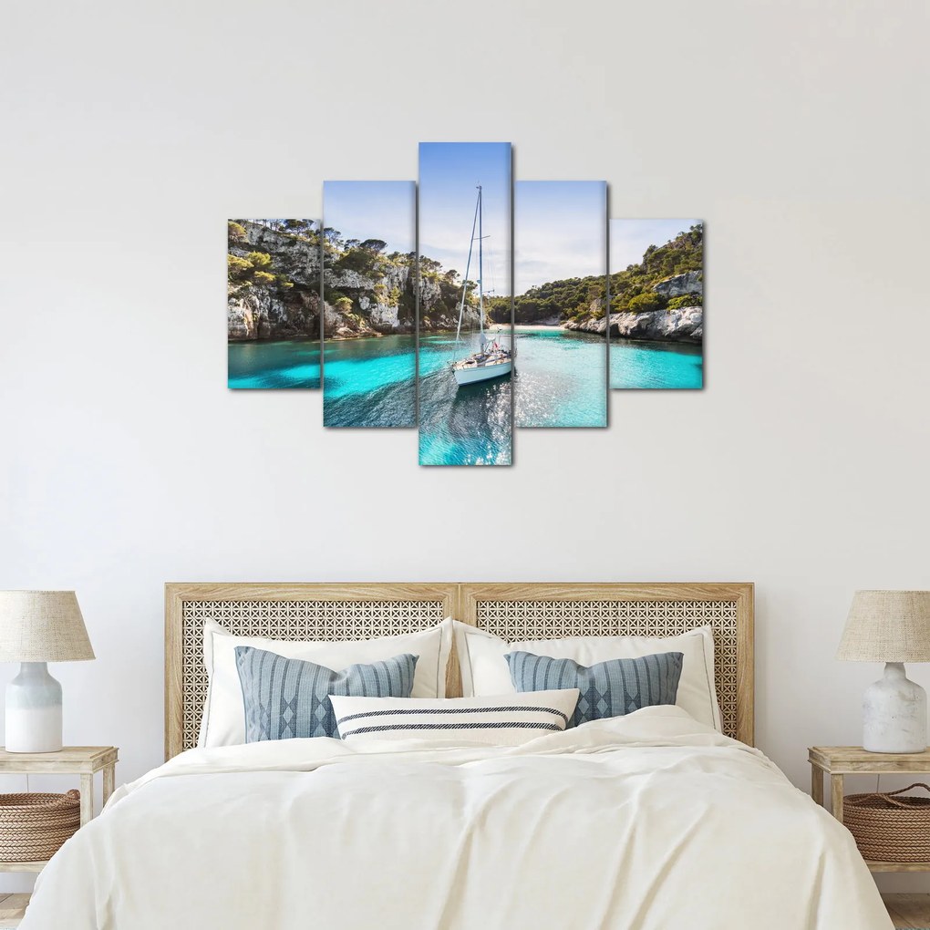 Kép - Strand vitorlással (150x105 cm)