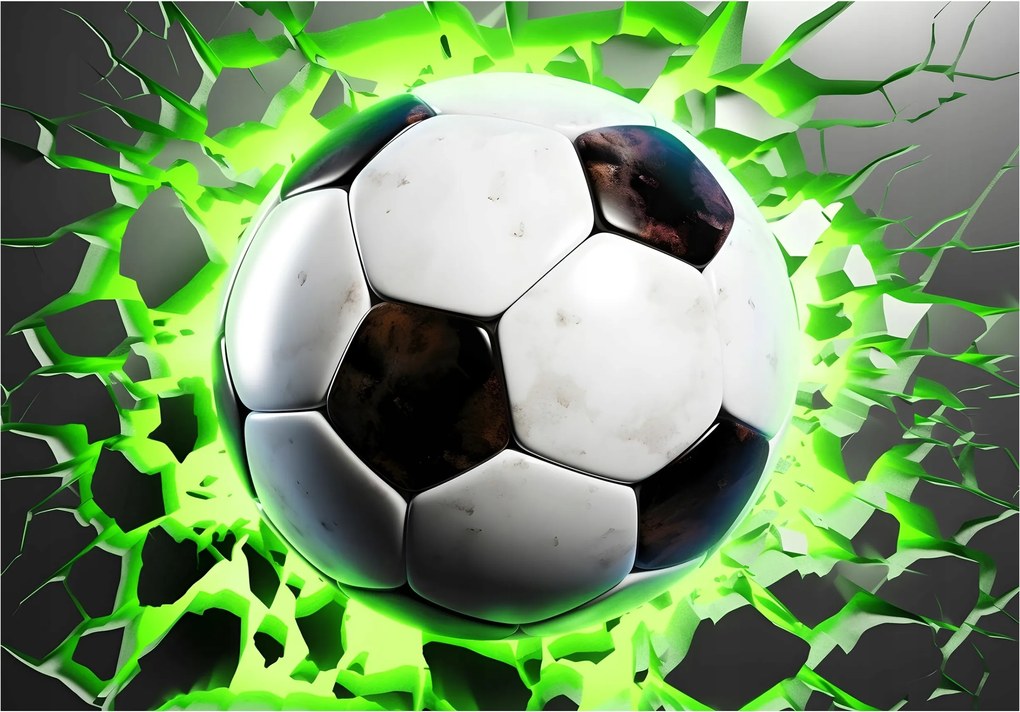 Ifjúsági 3D fotótapéta Labda Fal Tapéta Gyerek Játékos 254x184