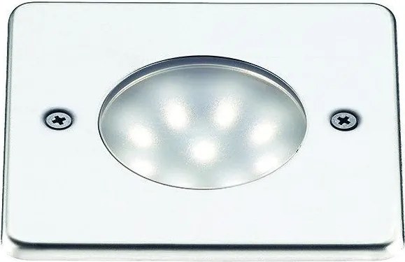 NOVOLUX 213A-L0102F-30 NAT-LED Kültéri Talajba Építhető Lámpa Ezüst LED IP68