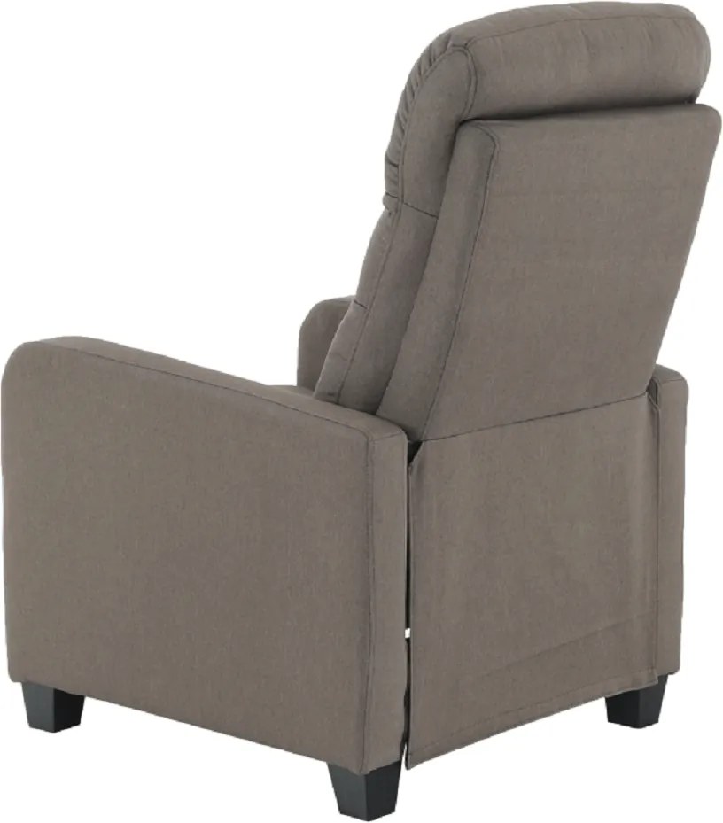 Relaxáló fotel, barna, TURNER