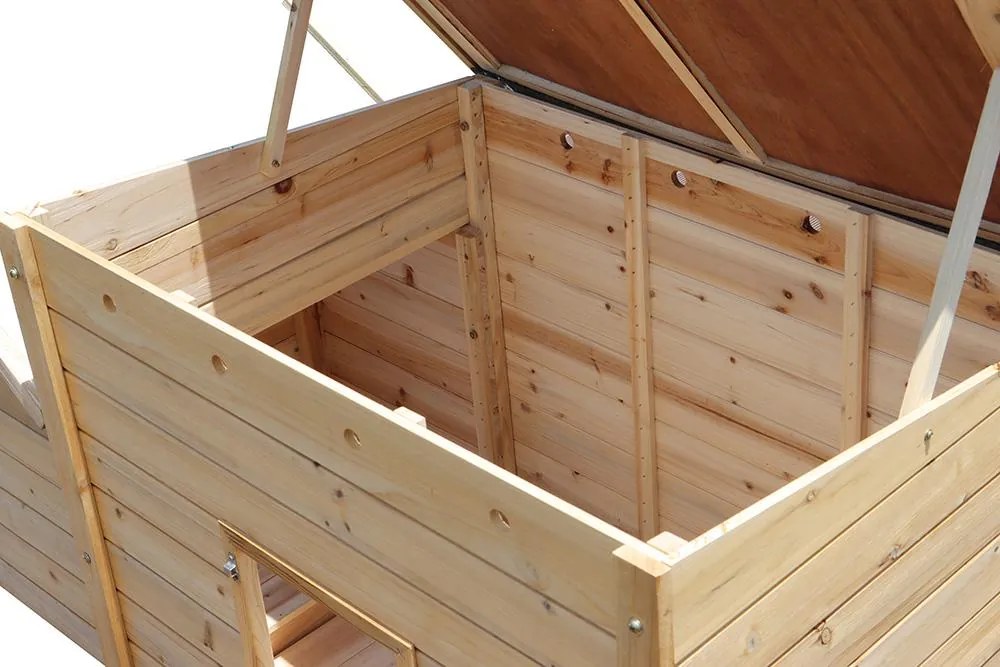 Avenberg RUFUS Tyúkól 123 x 70 x 81 cm barna