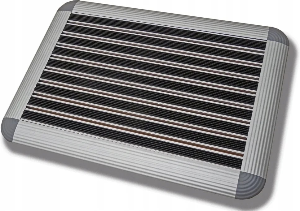 Lábtörlő alumínium gumi ajtóhoz 75 x 50