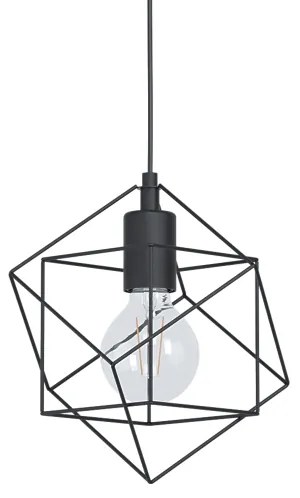 Eglo 43361 - Csillár zsinóron STRAITON 3xE27/60W/230V