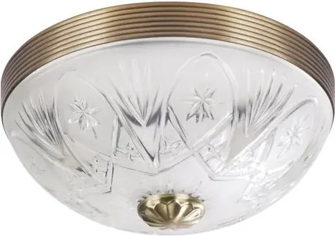 Rabalux mennyezeti lámpa e27 2x60w fehér/bronz annabella